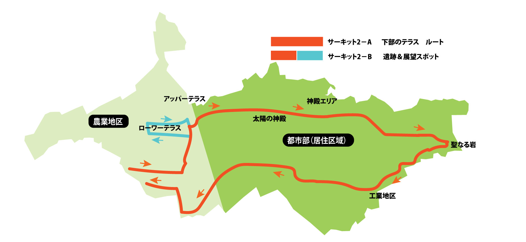 サーキット2地図