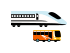 bullettrain+bus