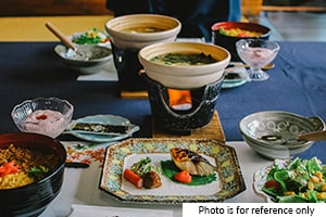 Ryokan food