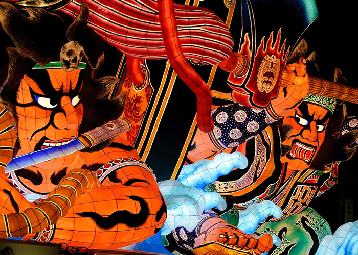 Nebuta Festival Float in Aomori City