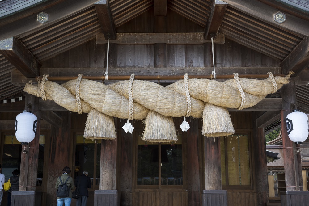 Shimenawa Sacred Ropes in Japan