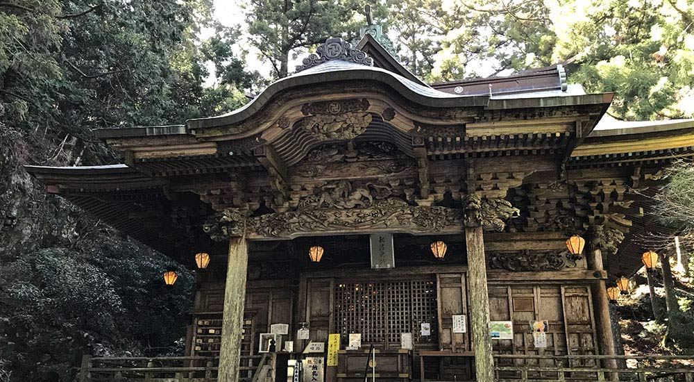 Tairyuji Temple in Tokushima Prefecture