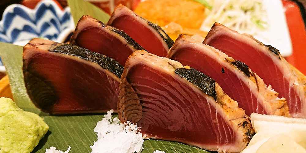 Food in Miyazaki: Katsuo no tataki