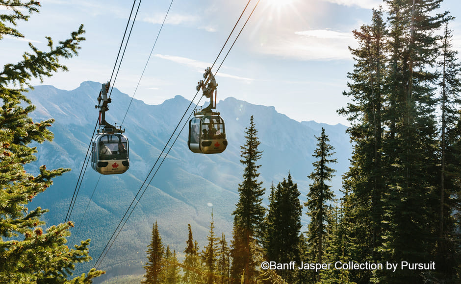夏のカナディアンロッキー紀行３泊４日（5-10月）＜ブリュースターマウンテン☆朝食付き☆＞
