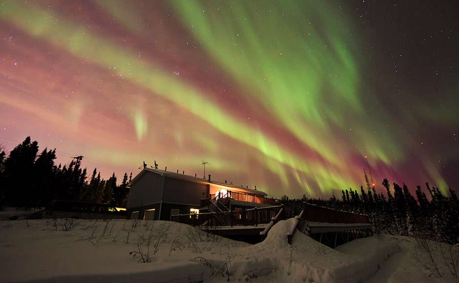 フェアバンクス滞在 2泊3日 オーロラ鑑賞ツアー2日間 ｜日本語ガイド