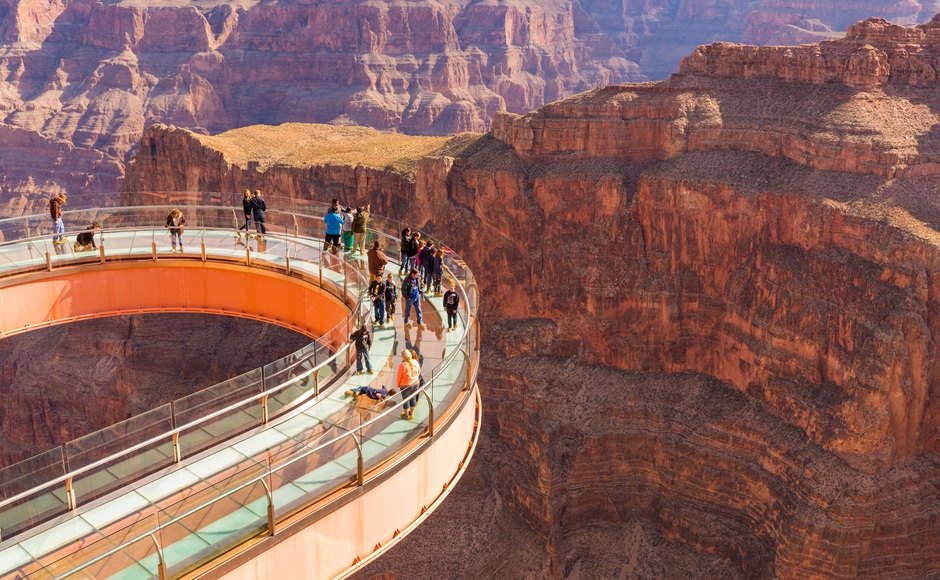 【ラスベガス発着・半日観光】グランドキャニオン・ウエストツアー　基本プラン