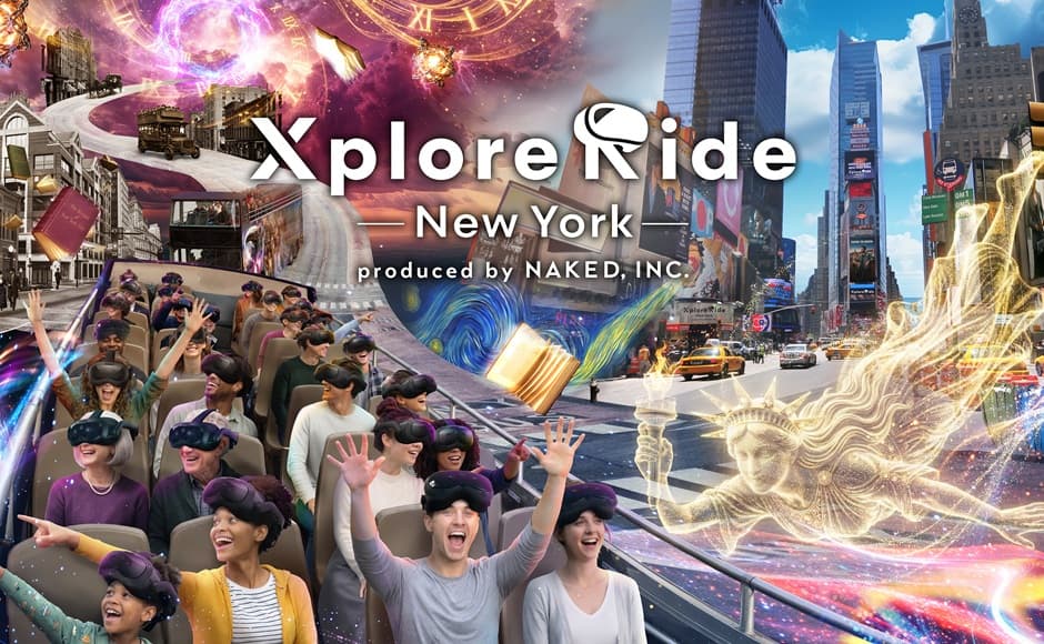 XploreRide New York（エクスプロア・ライドニューヨーク） 街とバーチャルがシンクロするダブルデッカーバスツアー