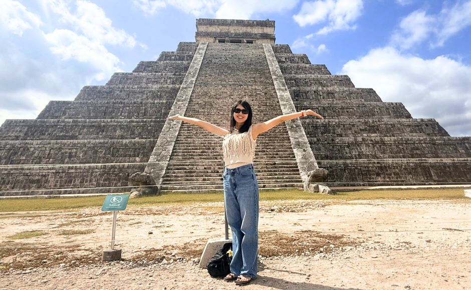 【早朝出発、午後5時頃戻り】世界遺産チチェン・イッツァ遺跡と2つのセノーテ＆バジャドリ散策（日本人ガイド同行）２名様より催行！