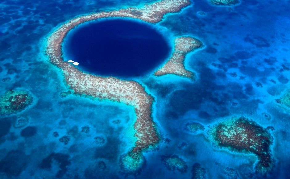 【カンクン発　航空券付】カリブ海の宝石ベリーズシティ3日間〜市内観光またはブルーホール遊覧飛行と神秘のマヤ遺跡アルトゥン・ハ  プラン　①ベリーズシティ市内観光付き