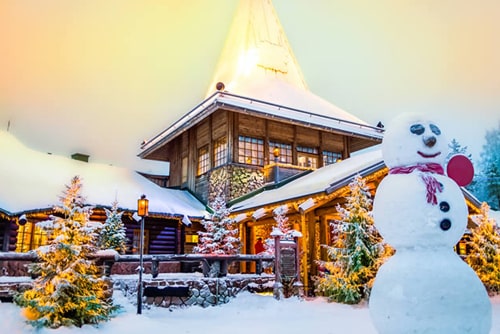 ラップランド・オーロラ　レヴィ＆ロバニエミ　5日間　＜スタンダードクラス＞