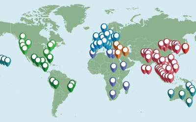 Global Company, Global Branches