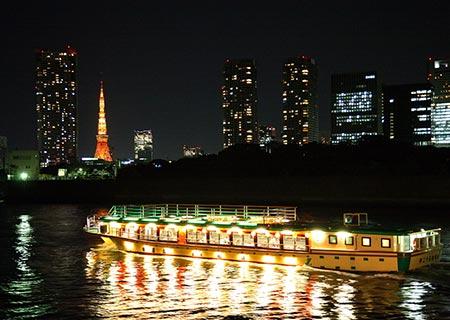 Traditional Yakatabune Dinner Cruise on Tokyo Bay