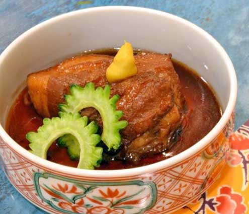 Rafute pork dish