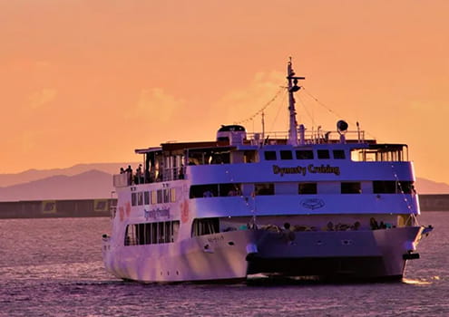 Sunset dinner cruise